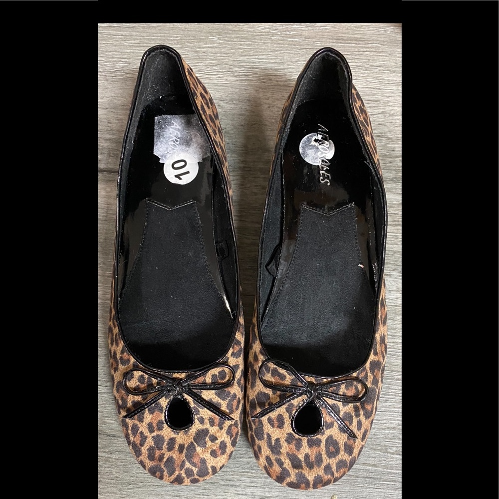 Aerosoles Leopard Print Ballet Slippers